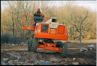 JLG E400AN Wheeled Articulating Boom Lifts (2000 - 2023) Specifications & Dimensions