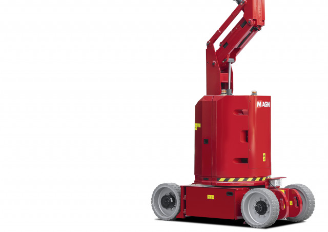 MAGNI EAB11AC Wheeled Articulating Boom Lifts (2024 - 2025) Specifications & Dimensions