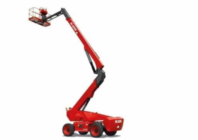 MAGNI EAB22RT Wheeled Articulating Boom Lifts (2024 - 2026) Specifications & Dimensions