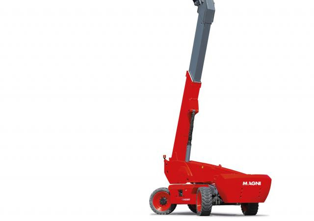 MAGNI EAB28RT Wheeled Articulating Boom Lifts (2018 - 2026) Specifications & Dimensions