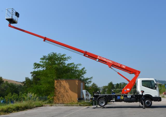 Ruthmann ECOLINE 180 Truck Mounted Telescopic Boom Lifts (2018 - 2021) Specifications & Dimensions