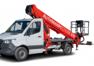 Ruthmann ECOLINE 270 Truck Mounted Telescopic Boom Lifts (2025 - 2026) Specifications & Dimensions