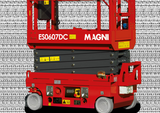 MAGNI ES0607DC Wheeled scissor lifts (2024 - 2026) Specifications & Dimensions