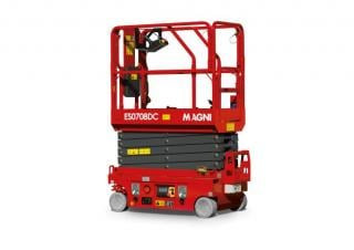 MAGNI ES0708DC Wheeled scissor lifts (2024 - 2026) Specifications & Dimensions