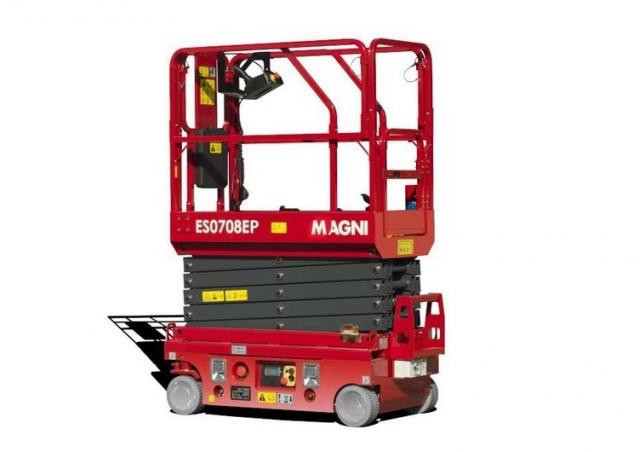 MAGNI ES0708EP Wheeled scissor lifts (2018 - 2024) Specifications & Dimensions