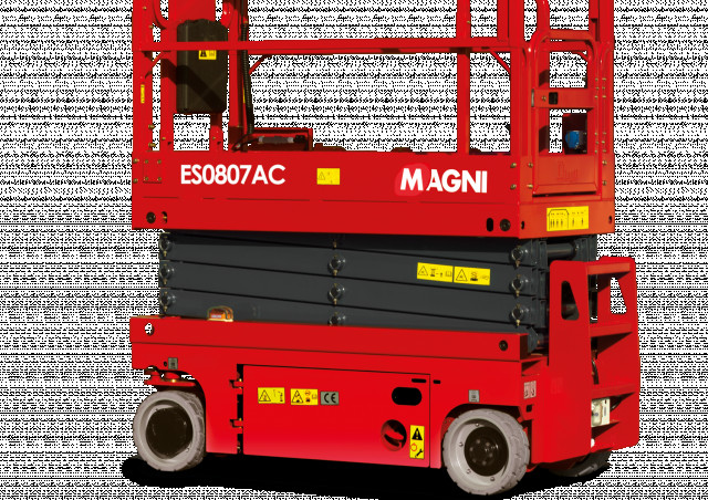MAGNI ES0807AC Wheeled scissor lifts (2024 - 2025) Specifications & Dimensions