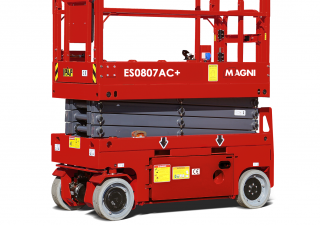 MAGNI ES0807AC+ Wheeled scissor lifts (2025 - 2026) Specifications & Dimensions