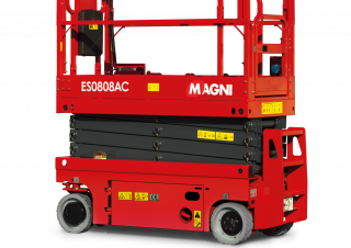 MAGNI ES0808AC Wheeled scissor lifts (2024 - 2025) Specifications & Dimensions