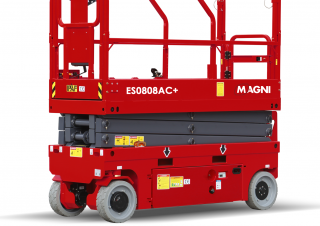MAGNI ES0808AC+ Wheeled scissor lifts (2025 - 2026) Specifications & Dimensions