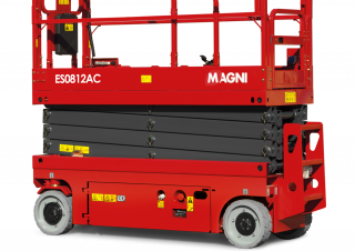 MAGNI ES0812AC Wheeled scissor lifts (2024 - 2025) Specifications & Dimensions