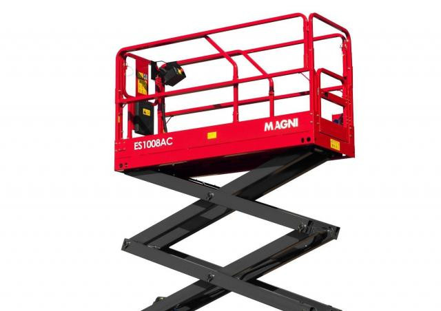 MAGNI ES1008AC Wheeled scissor lifts (2024 - 2025) Specifications & Dimensions