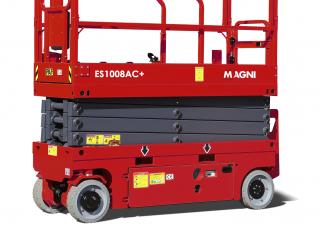 MAGNI ES1008AC+ Wheeled scissor lifts (2025 - 2026) Specifications & Dimensions