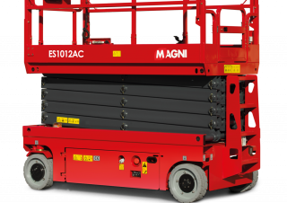 MAGNI ES1012AC Wheeled scissor lifts (2024 - 2025) Specifications & Dimensions