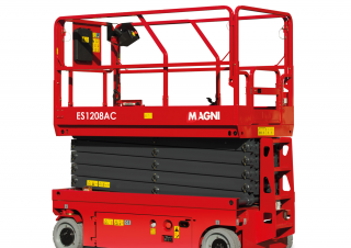 MAGNI ES1208AC Wheeled scissor lifts (2024 - 2025) Specifications & Dimensions