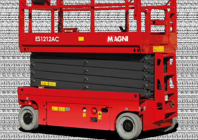 MAGNI ES1212AC Wheeled scissor lifts (2024 - 2025) Specifications & Dimensions