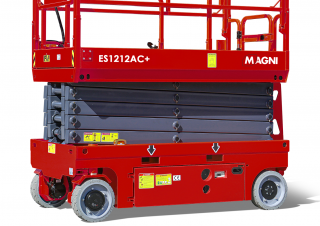 MAGNI ES1212AC+ Wheeled scissor lifts (2025 - 2026) Specifications & Dimensions