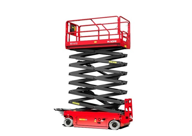MAGNI ES1612ELB Wheeled scissor lifts (2018 - 2024) Specifications & Dimensions