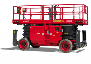 MAGNI ES1823RT Wheeled scissor lifts (2018 - 2026) Specifications & Dimensions