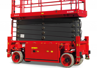 MAGNI ES2814E Wheeled scissor lifts (2024 - 2025) Specifications & Dimensions
