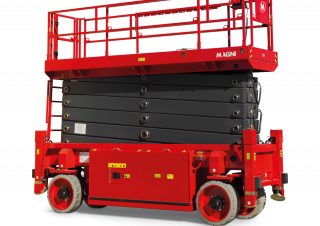 MAGNI ES3214E Wheeled scissor lifts (2024 - 2026) Specifications & Dimensions