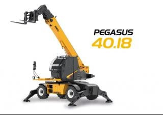 Dieci ET Pegasus 40.18 T Rotating Telehandler Specs & Dimensions (2001 - 2004)
