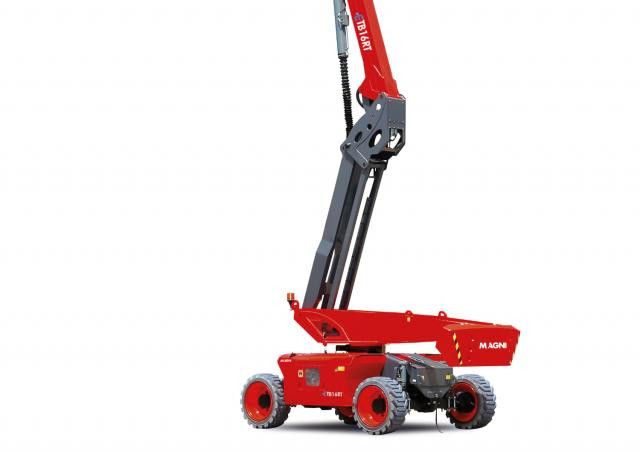 MAGNI ETB18RT Wheeled Telescopic Boom Lifts (2024 - 2026) Specifications & Dimensions