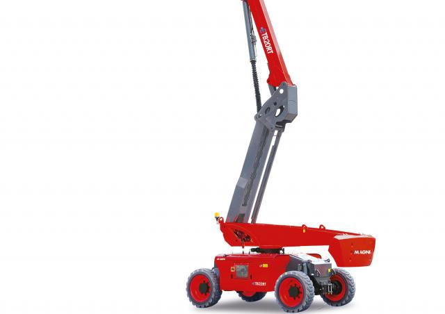 MAGNI ETB20RT Wheeled Telescopic Boom Lifts (2024 - 2026) Specifications & Dimensions