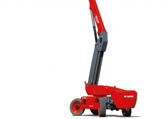 MAGNI ETB24RT Wheeled Telescopic Boom Lifts (2018 - 2026) Specifications & Dimensions