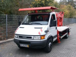TEUPEN Euro C 16 T Truck Mounted Telescopic Boom Lifts (2002 - 2004) Specifications & Dimensions