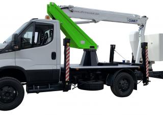 Eurosfilo 15-2-10 HQ JIB Comet Truck Mounted Telescopic Boom Lifts