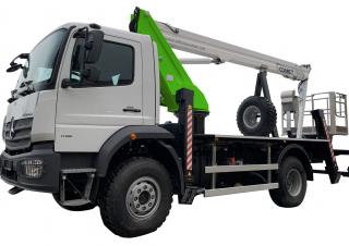 Eurosfilo 22-2-12 (14) HQ JIB Comet Truck Mounted Telescopic Boom Lifts