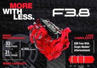 Cummins F3.8™ Specifications & Technical Data (2019-2026)