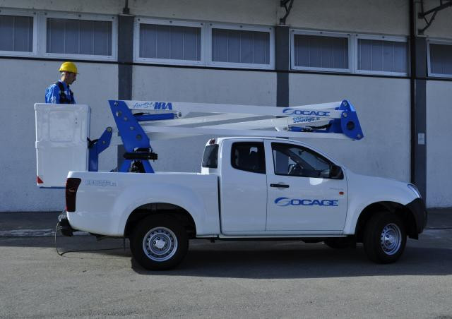 Socage forSte 10 A Trailer Mounted Articulating Boom Lifts (2014 - 2022) Specifications & Dimensions