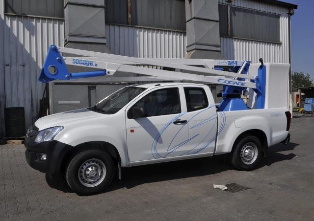 Socage forSte 12 A Trailer Mounted Articulating Boom Lifts (2014 - 2022) Specifications & Dimensions