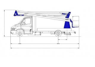 Socage forSte 15 A Trailer Mounted Articulating Boom Lifts (2018 - 2020) Specifications & Dimensions