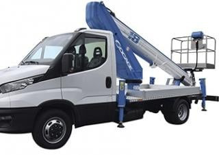 Socage forSte 18T Speed Truck Mounted Telescopic Boom Lifts (2025 - 2026) Specifications & Dimensions