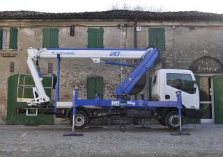 Socage forSte 20 TJ Truck Mounted Telescopic Boom Lifts (2017 - 2025) Specifications & Dimensions