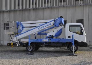 Socage forSte 25 D Trailer Mounted Articulating Boom Lifts (2017 - 2022) Specifications & Dimensions