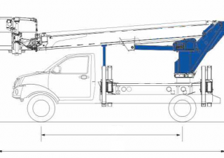 Socage ForSte 28T Truck Mounted Telescopic Boom Lifts (2018 - 2020) Specifications & Dimensions
