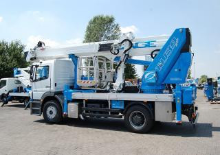 Socage forSte 39 TJJ Truck Mounted Telescopic Boom Lifts (2018 - 2026) Specifications & Dimensions