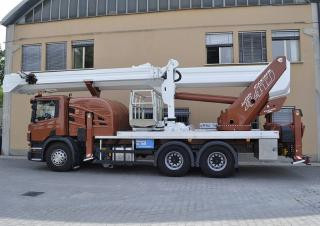 Socage forSte 44 TJ Truck Mounted Telescopic Boom Lifts (2014 - 2026) Specifications & Dimensions