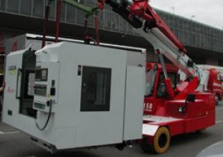 Galizia G 150 crane - load chart, specs & dimensions (2014 - 2024)