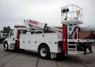G40F HiReach Elliott Equipment Truck Mounted Telescopic Boom Lifts