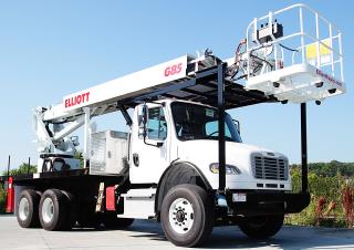 G85R HiReach Elliott Equipment Truck Mounted Telescopic Boom Lifts