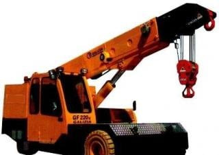 Galizia GF 220 crane - load chart, specs & dimensions (2014 - 2024)