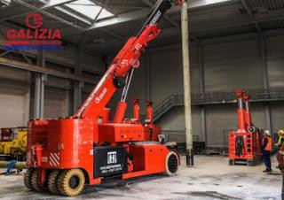 Galizia GF 600 crane - load chart, specs & dimensions (2024 - 2026)