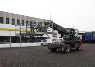 Girolift 4020 Italmacchine Rotating Telehandler Specs & Dimensions