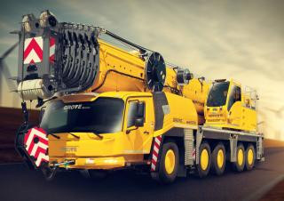 Grove GMK5250L crane - load chart, specs & dimensions (2015 - 2020)