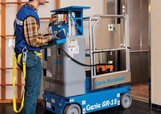 Genie GR-15 Runabout Wheeled Telescopic Boom Lifts (2001 - 2026) Specifications & Dimensions