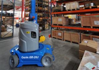 Genie GR-20 J Wheeled Telescopic Boom Lifts (2010 - 2012) Specifications & Dimensions